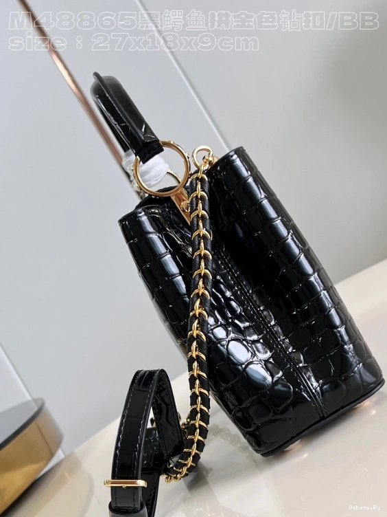 VUITTON LOUIS CAPUCINES BB-27*18*9CM 0427